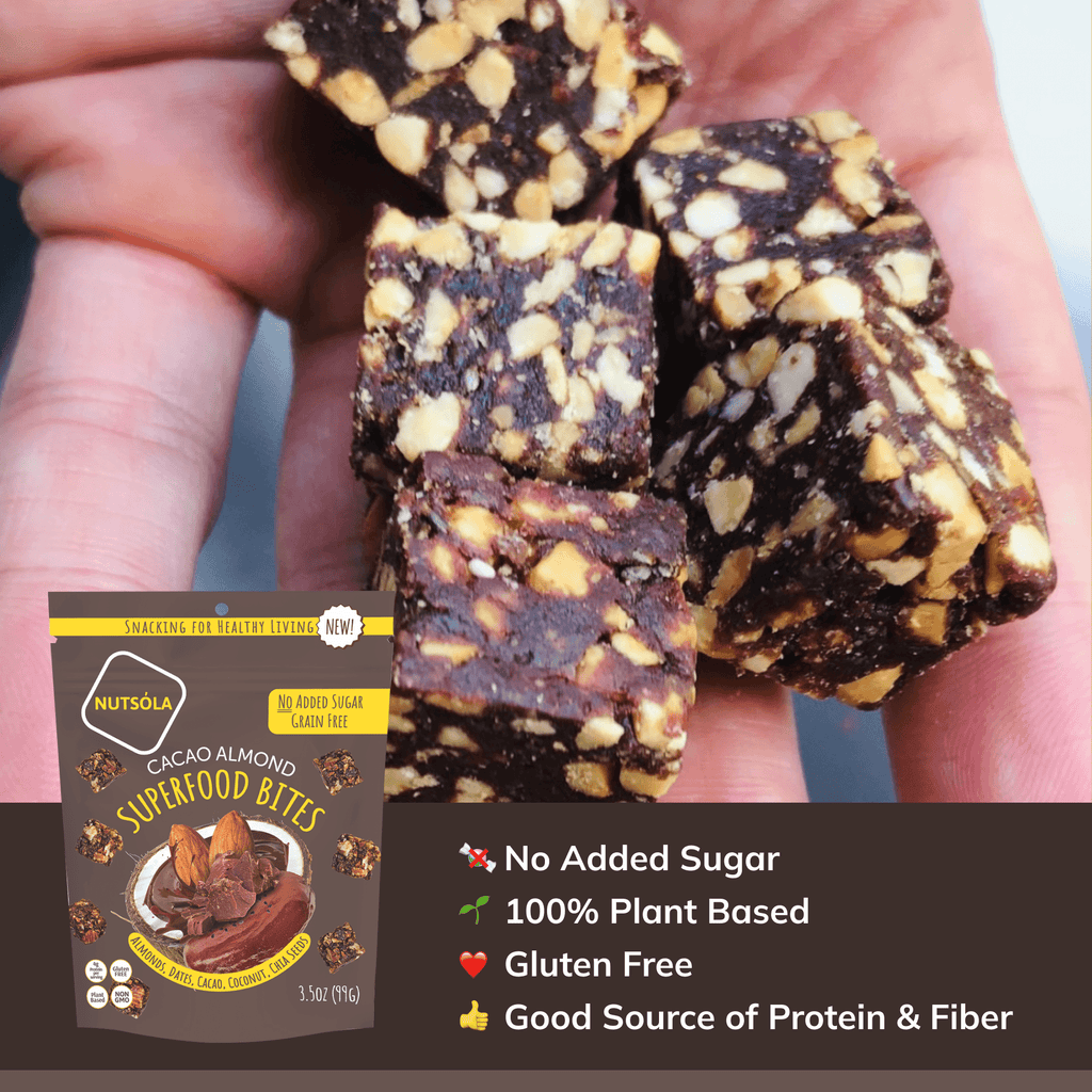 Cacao Almond Bites - NUTSÓLA
