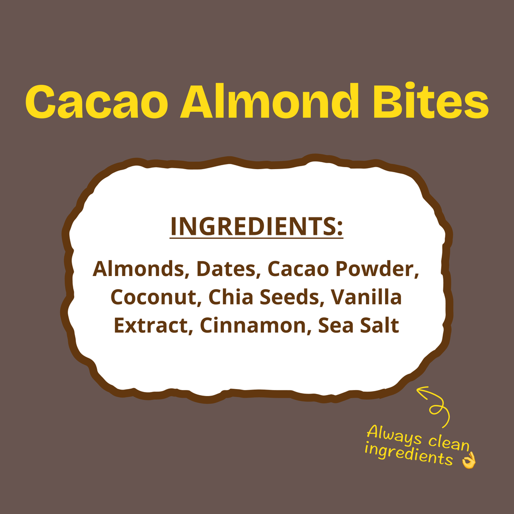 Cacao Almond Bites - NUTSÓLA
