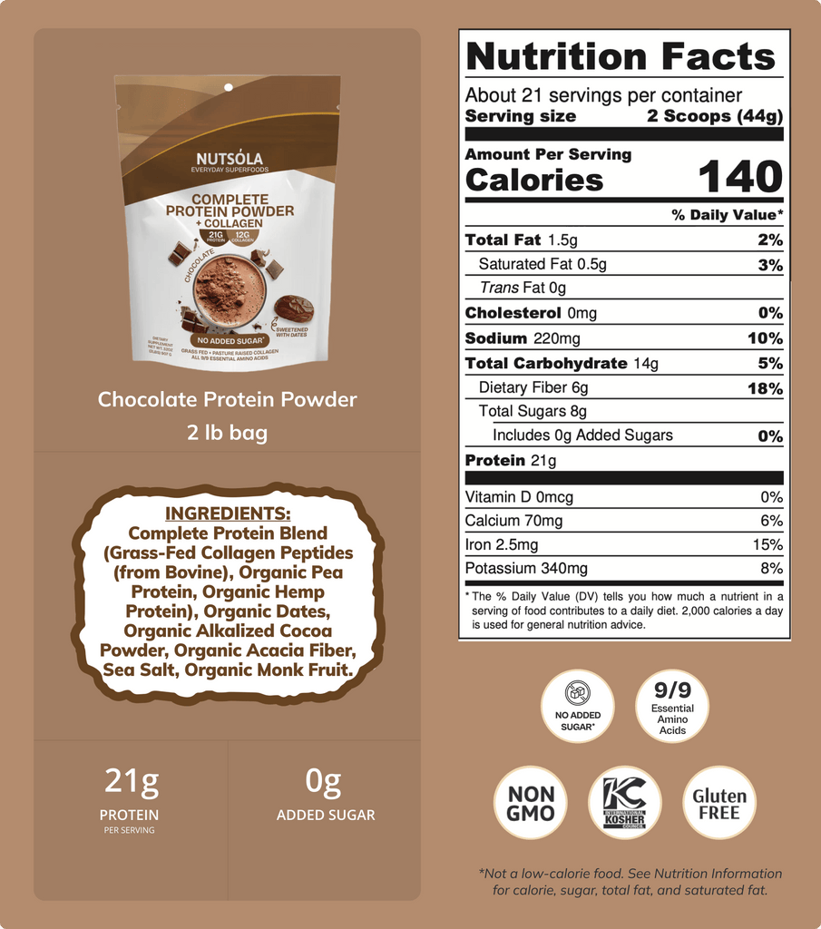 Combo Pack Protein Powder - NUTSÓLA