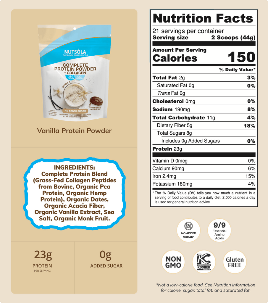 Combo Pack Protein Powder - NUTSÓLA