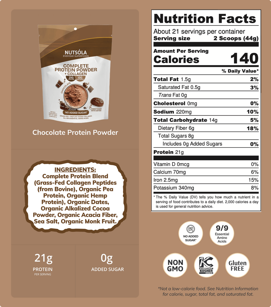 Combo Pack Protein Powder - NUTSÓLA
