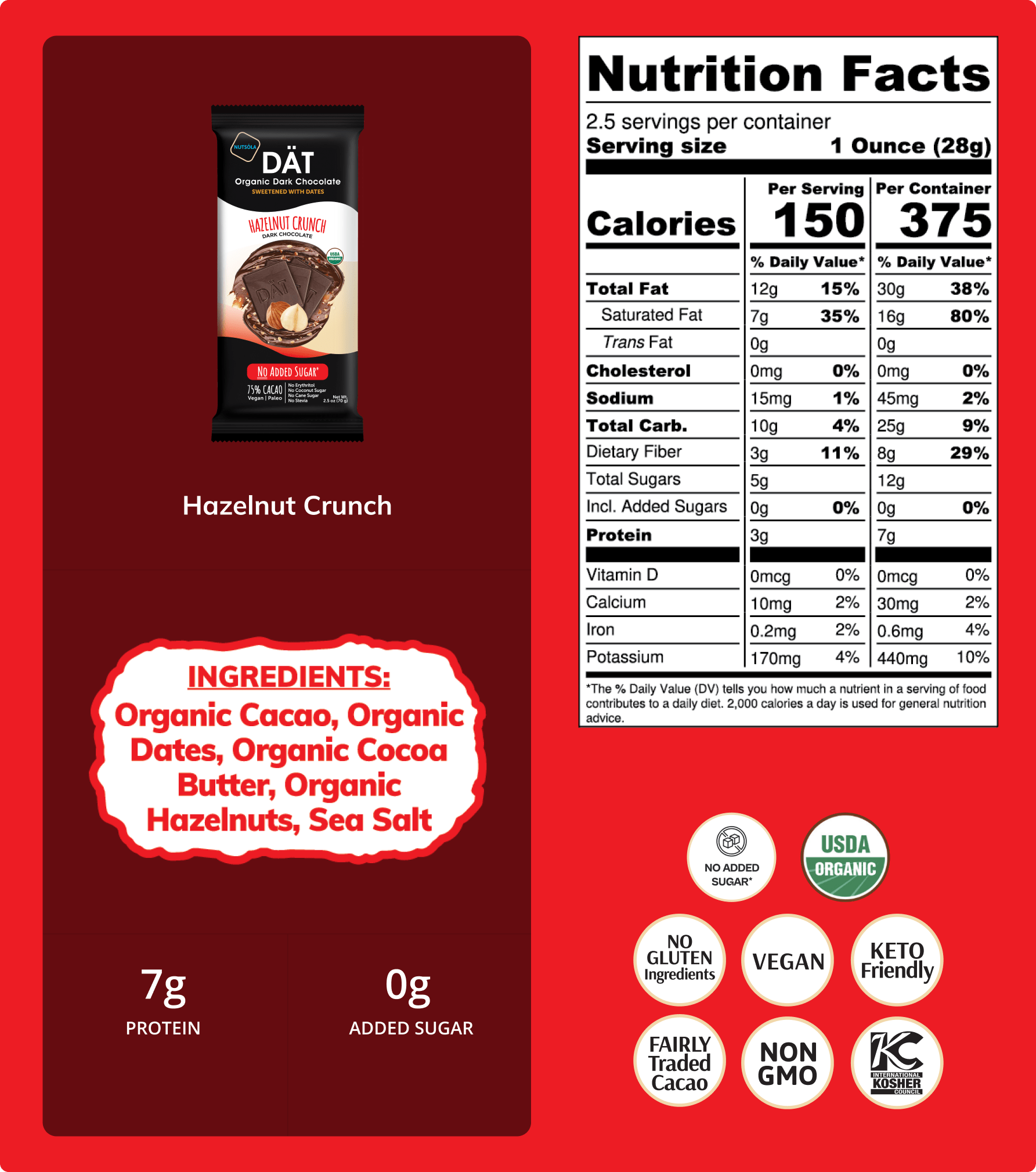 Hazelnut Crunch – NUTSÓLA