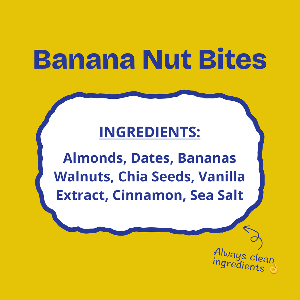 Banana Nut Bites - NUTSÓLA
