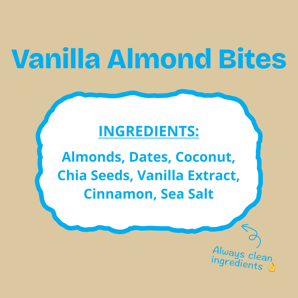 Vanilla Almond Bites - NUTSÓLA