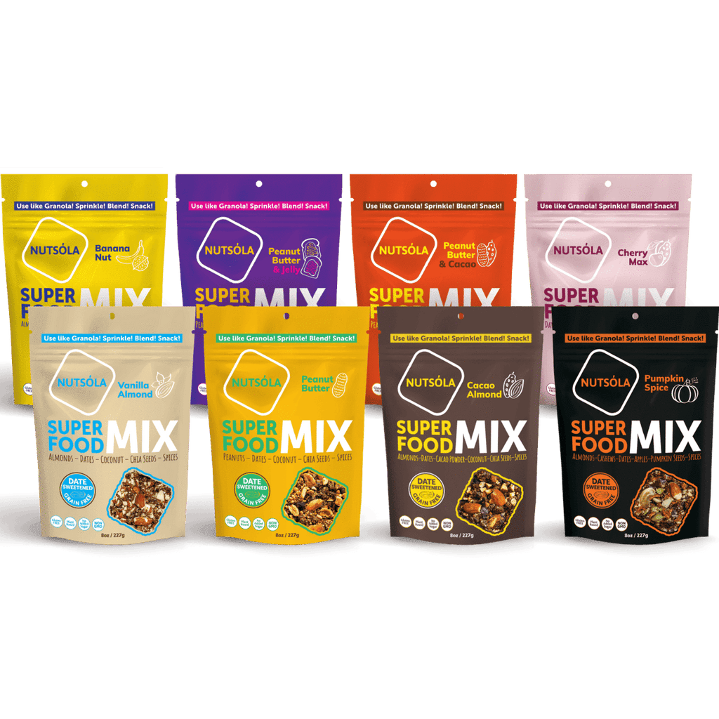 Variety Pack Snacks - No Refined Sugars & Date Sweetened | NUTSÓLA